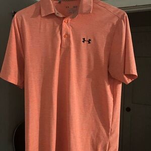 Under Armour Men's Coral Golf Shirt